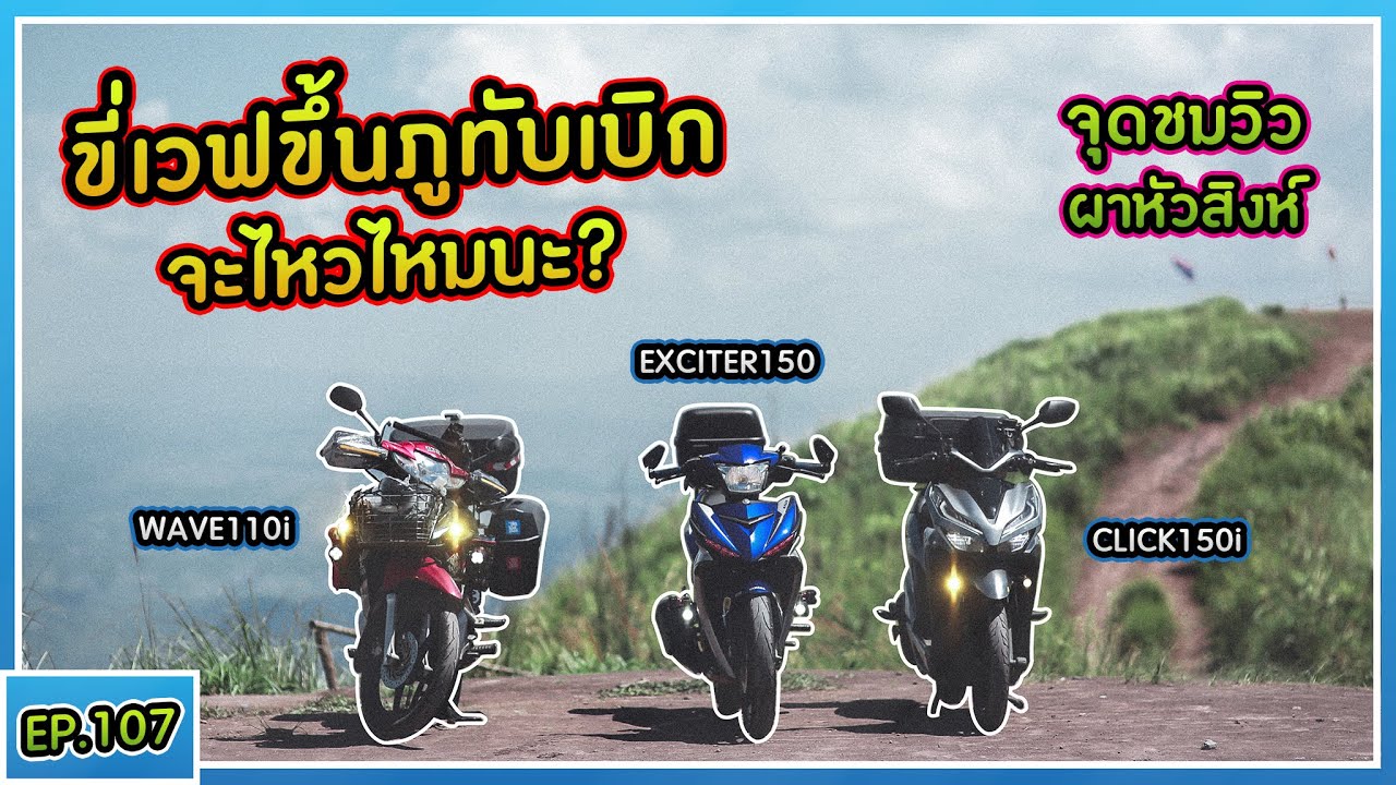 ( EP.107 ) ขี่เวฟไปภูทับเบิก One Day Trip 800Km ครั้งแรก ค่าน้ำมันเท่าไรในปี 2020
