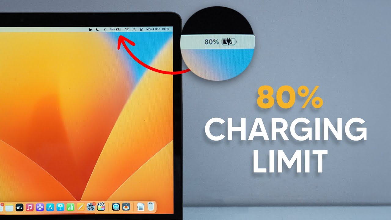 How To Create 80% Charging Limit on your MacBook!