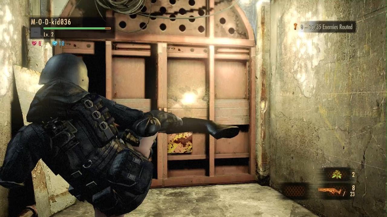 RESIDENT EVIL REVELATIONS 2 LADY HUNK Raid Mode Mission 1-5 All Medallions (PS5)