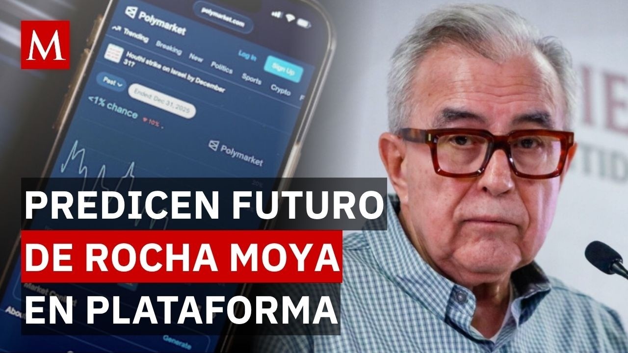 &iquest;Predicciones o advertencia? Estas son las apuestas millonarias de Polymarket sobre Rocha Moya