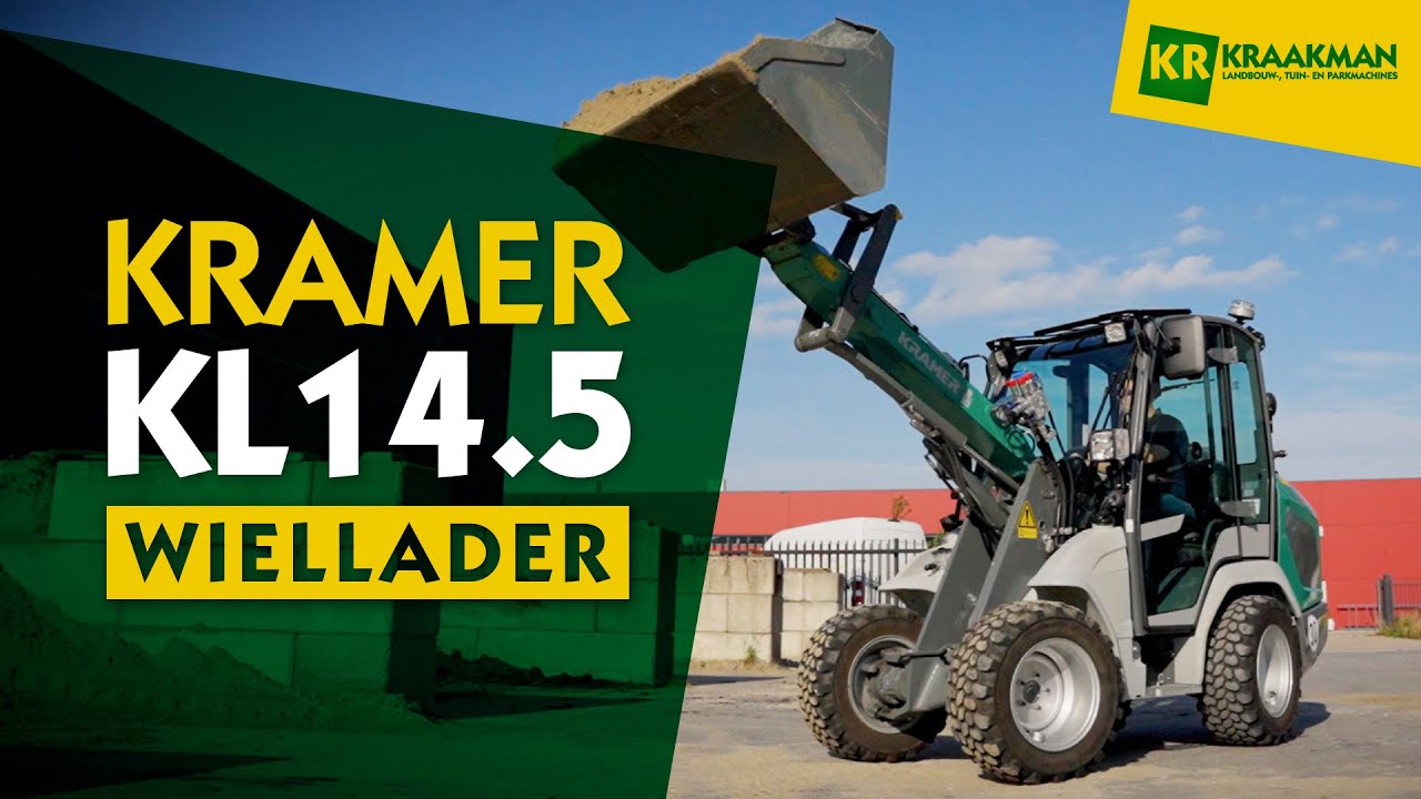 Kramer KL14.5 wiellader - Kraakman Kennisbank