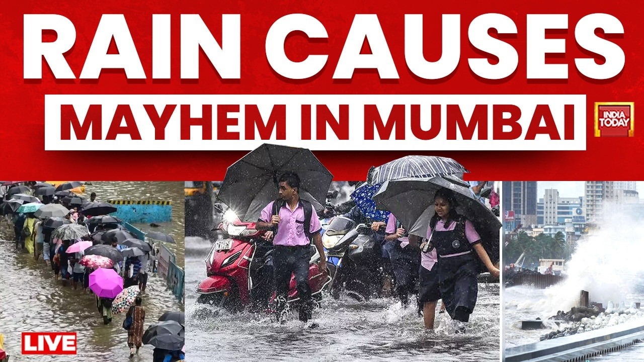 Mumbai Rains News LIVE: 2 Electrocuted, 1 Drowns in Open Manhole As Rain Causes Havoc | India Today
