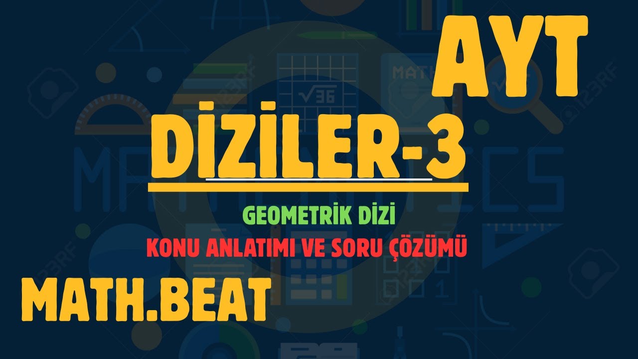79. DİZİLER-3 ( GEOMETRİK DİZİ ) YKS-2026 MATEMATİK