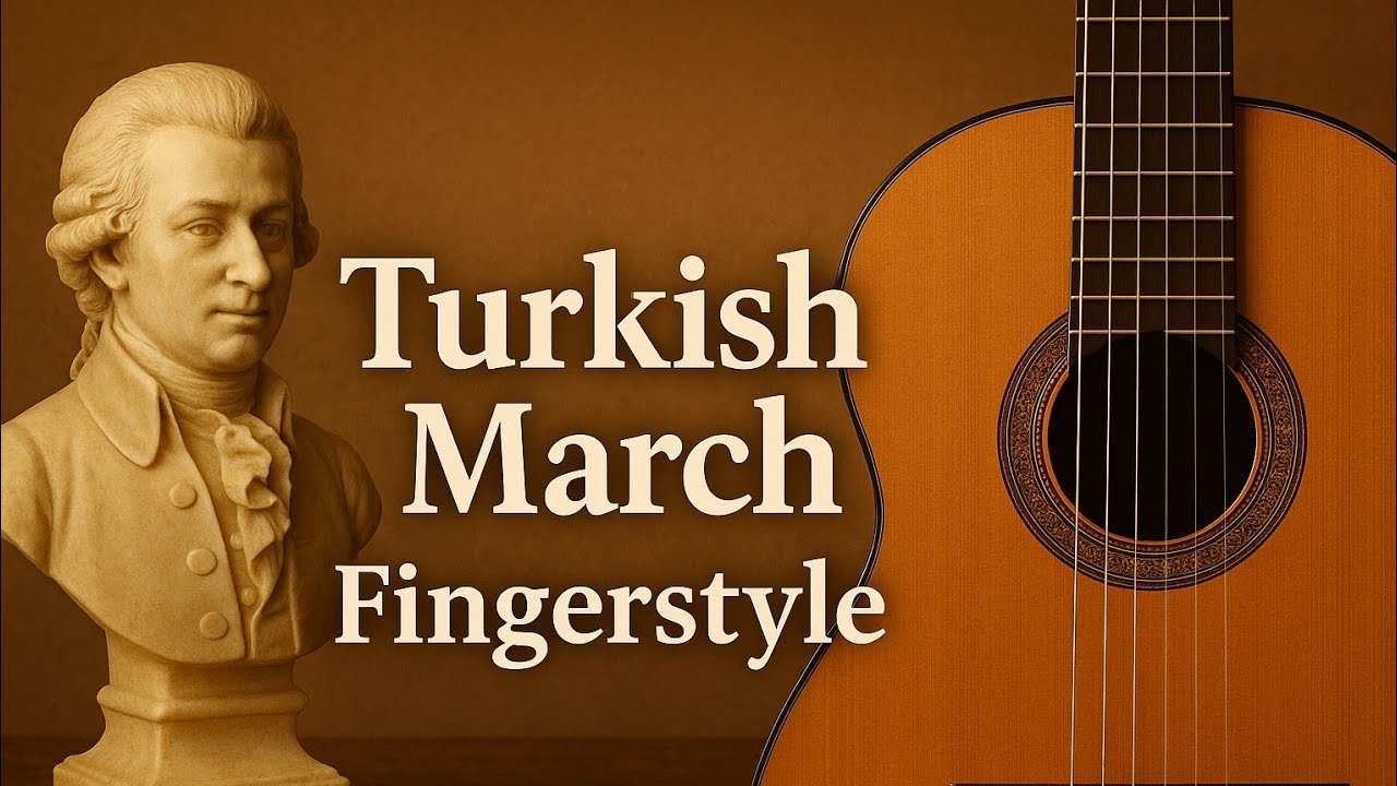 Mozart – Turkish March (Rondo Alla Turca) | Simplified Guitar Tab