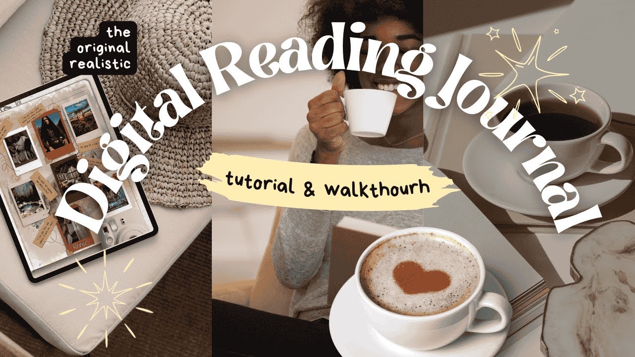 📚 How to Get Started Using The ORIGINAL Digital Reading Journal | Goodnotes Tips & Tricks 📚📱♥️