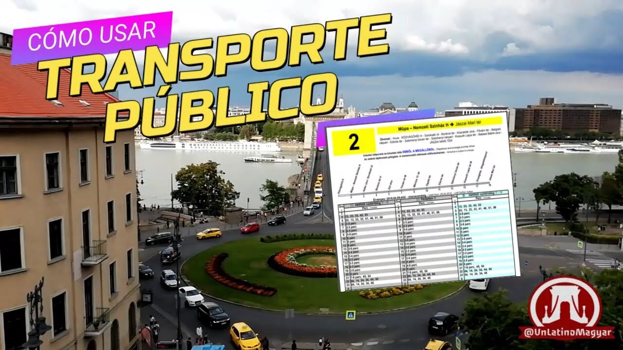 Cómo usar el transporte público en Budapest 2019 - Un Latino Magyar