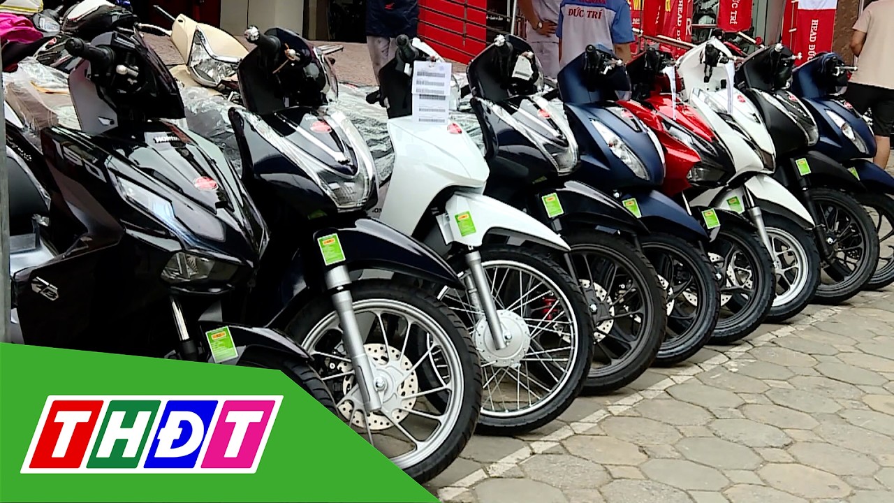 Xe máy giảm giá sau Tết | THDT