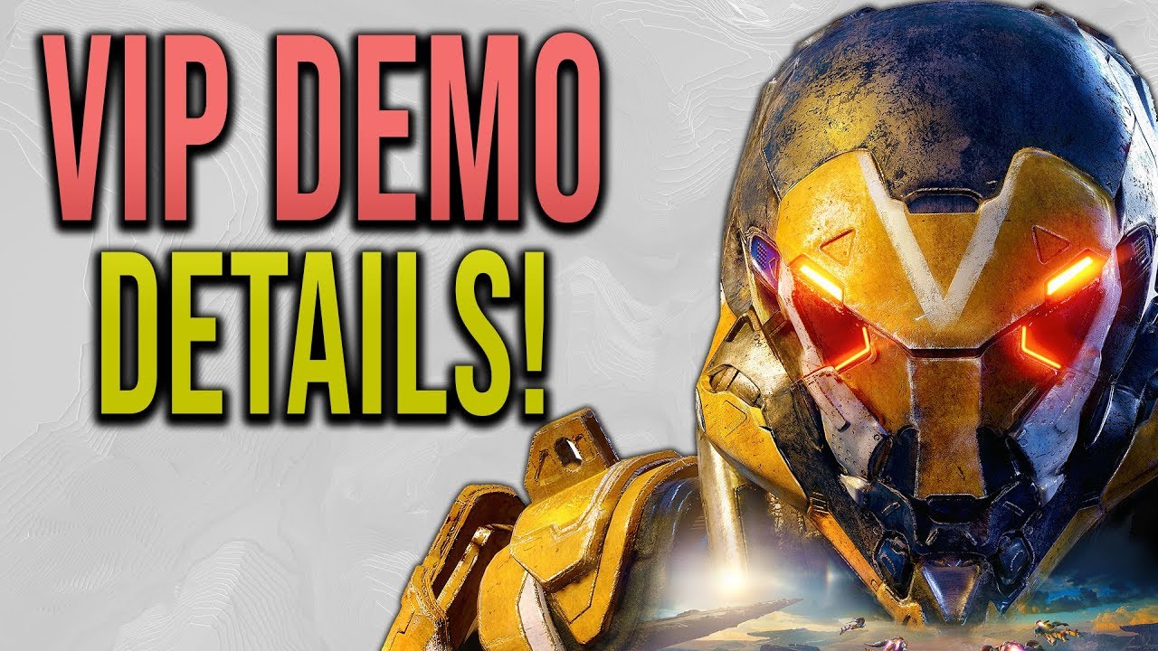 Anthem VIP DEMO Tomorrow! - Can YOU Play?