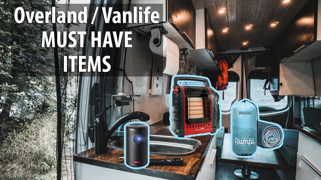 Van Life & Overland Essentials  -  Top 10 MUST HAVE Van Life Overland Gifts