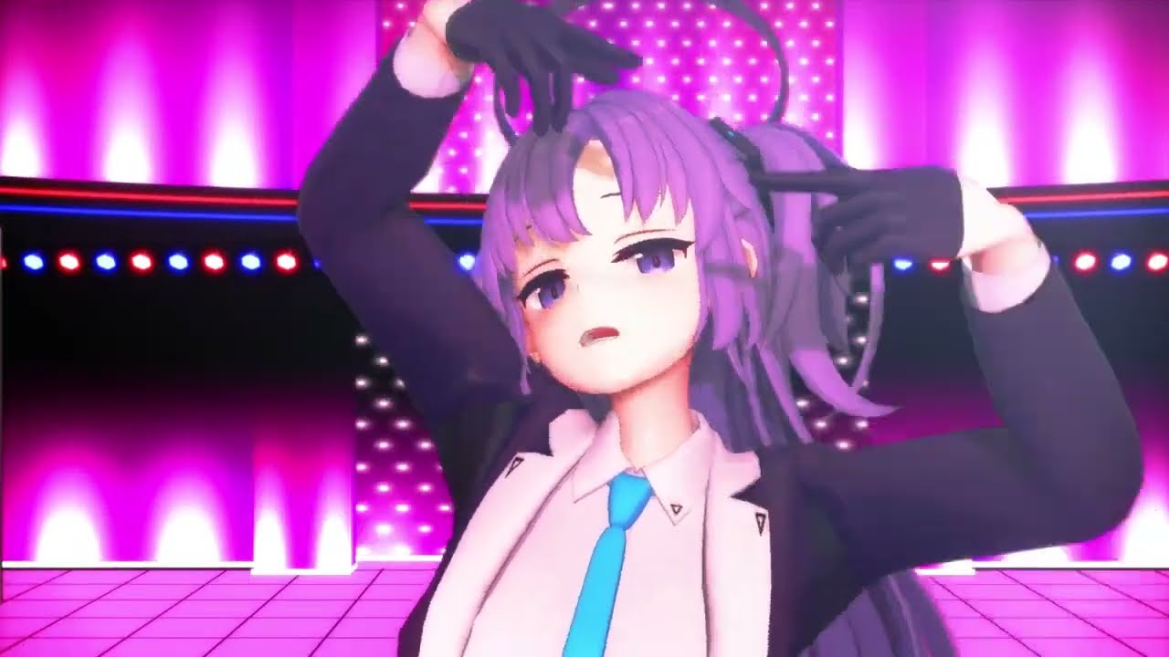 【ブルアカMMD】R18MMD紳士向けサンプル　ムチムチな早瀬ユウカがSexyに踊る「スティールユー」【ブルーアーカイブ　Blue Archive】