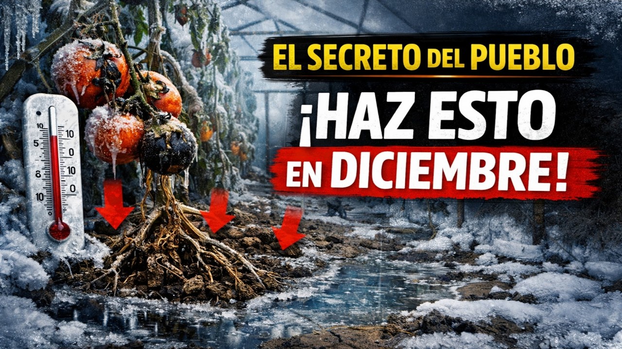 El SECRETO de Invernadero que tu pueblo CONOCE y tú NO. Haz ESTO en Diciembre o despídete de tu cos