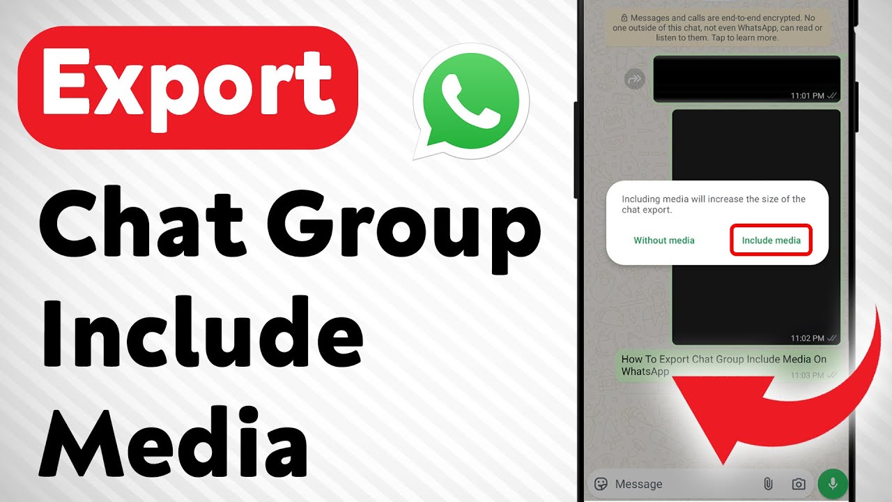 How To Export Chat Group Include Media On WhatsApp (Updated)