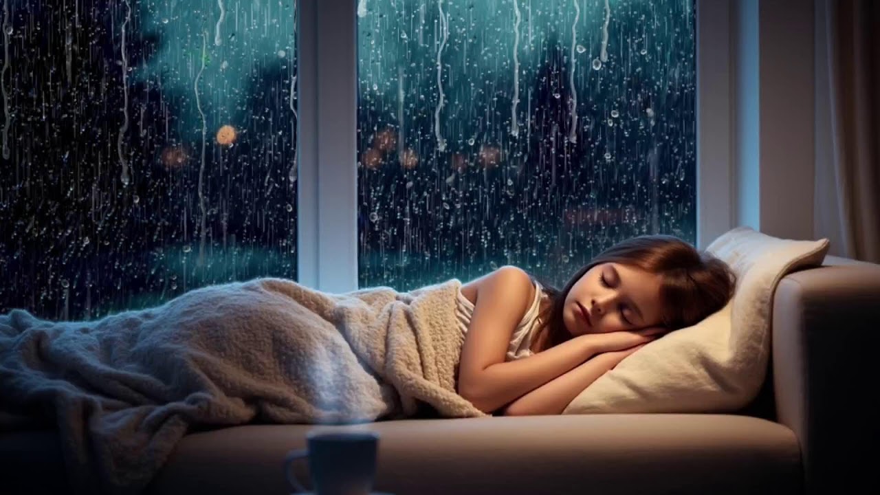 Cozy Rain on Window Ambience 🌧️ ASMR for Mindfulness, Sleep & Tranquility