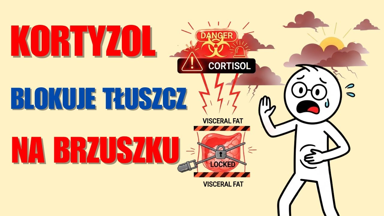 Obniż poziom kortyzolu, aby zmusić organizm do spalania tłuszczu trzewnego (poranna rutyna)