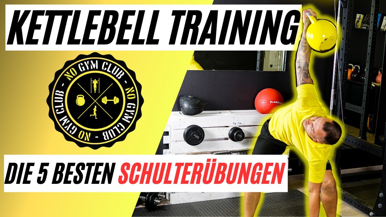 Die 5 besten Schulterübungen -  Kettlebell Training