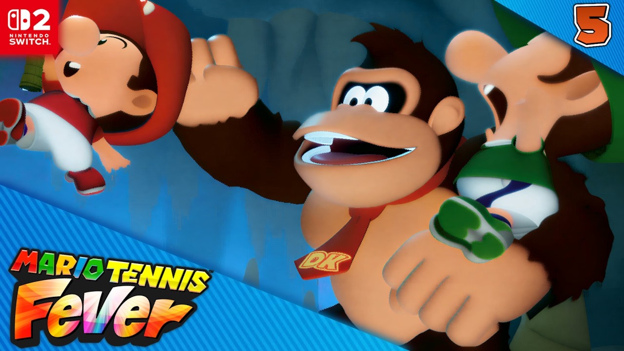 Rovine Ghiacciate e Grotta Calcarea (#5) Adventure Mode: Mario Tennis Fever - Switch 2 Gameplay