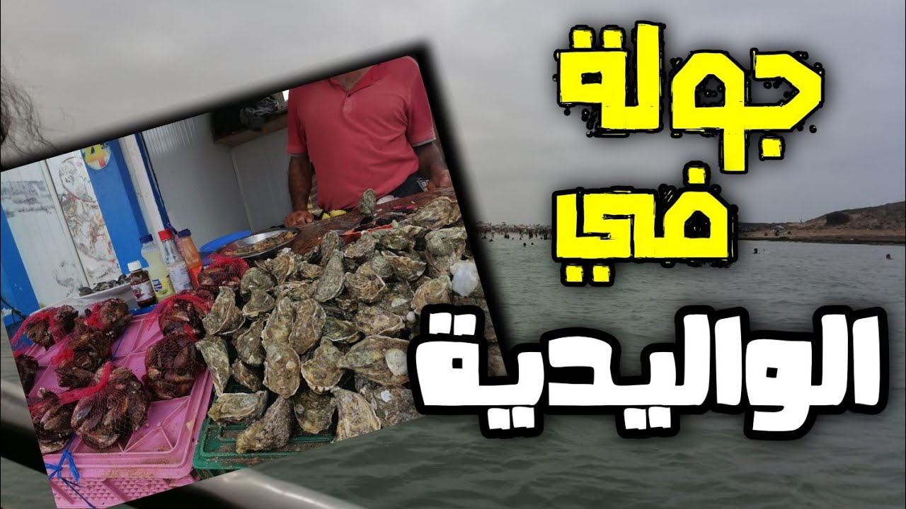 جولة في بحر 🏖️الواليدية🥰 يستحق الزيارة يمتاز ببحر جد هادئ كأنك في بحر المالديف يا سادة 😳