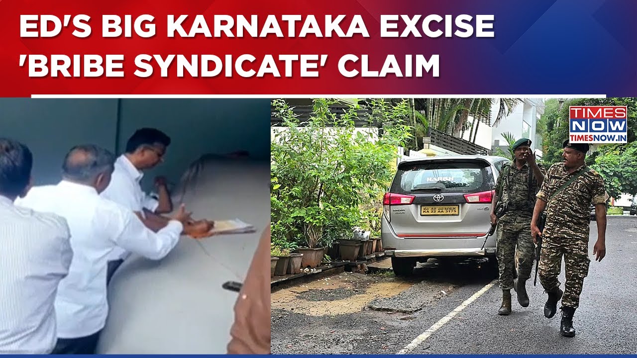 ED Alleges Karnataka Excise 'Bribe Syndicate'; ₹13.3 Crore Seized In Raids Linked To Minister's Kin