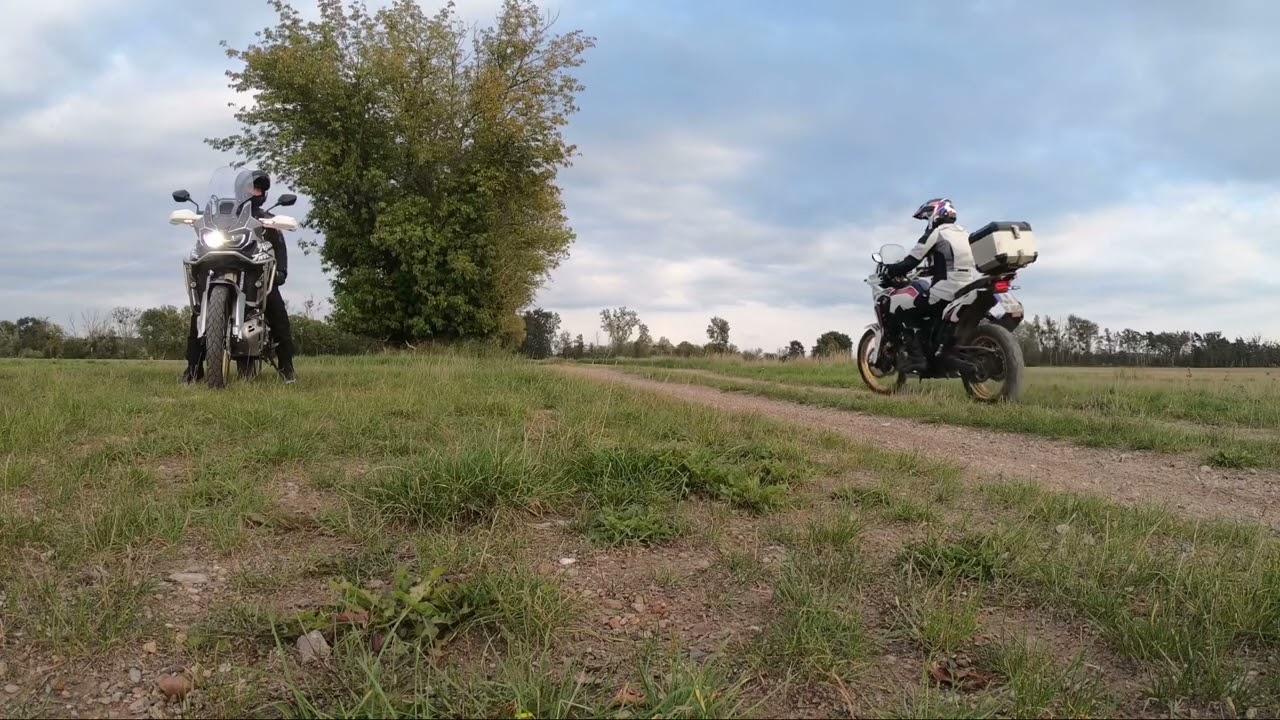 Africa Twin 1000 and Aprilia Caponord Etv 1000