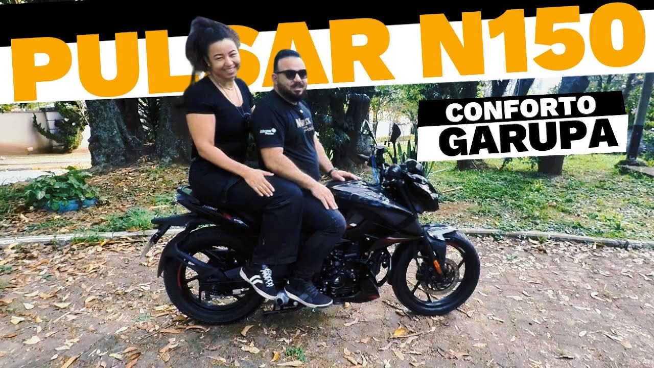 BAJAJ PULSAR N150 com Garupa!