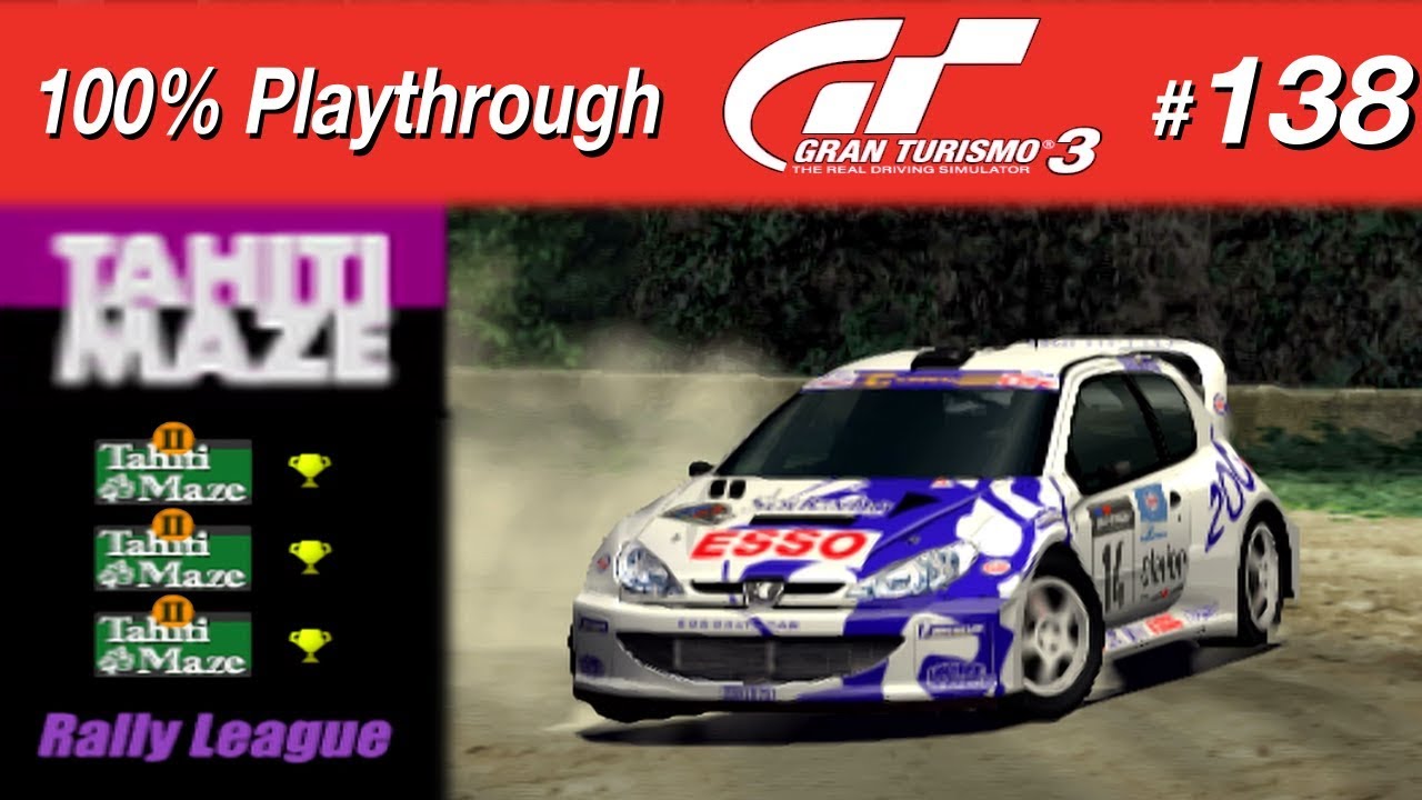 Gran Turismo 3 - #138 - Tahiti Maze Reverse