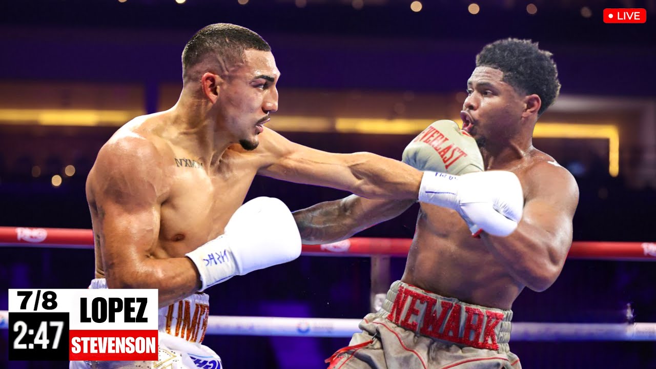 BRUTAL*K.O* Teofimo Lopez Vs. Shakur Stevenson FULL FIGHT Live