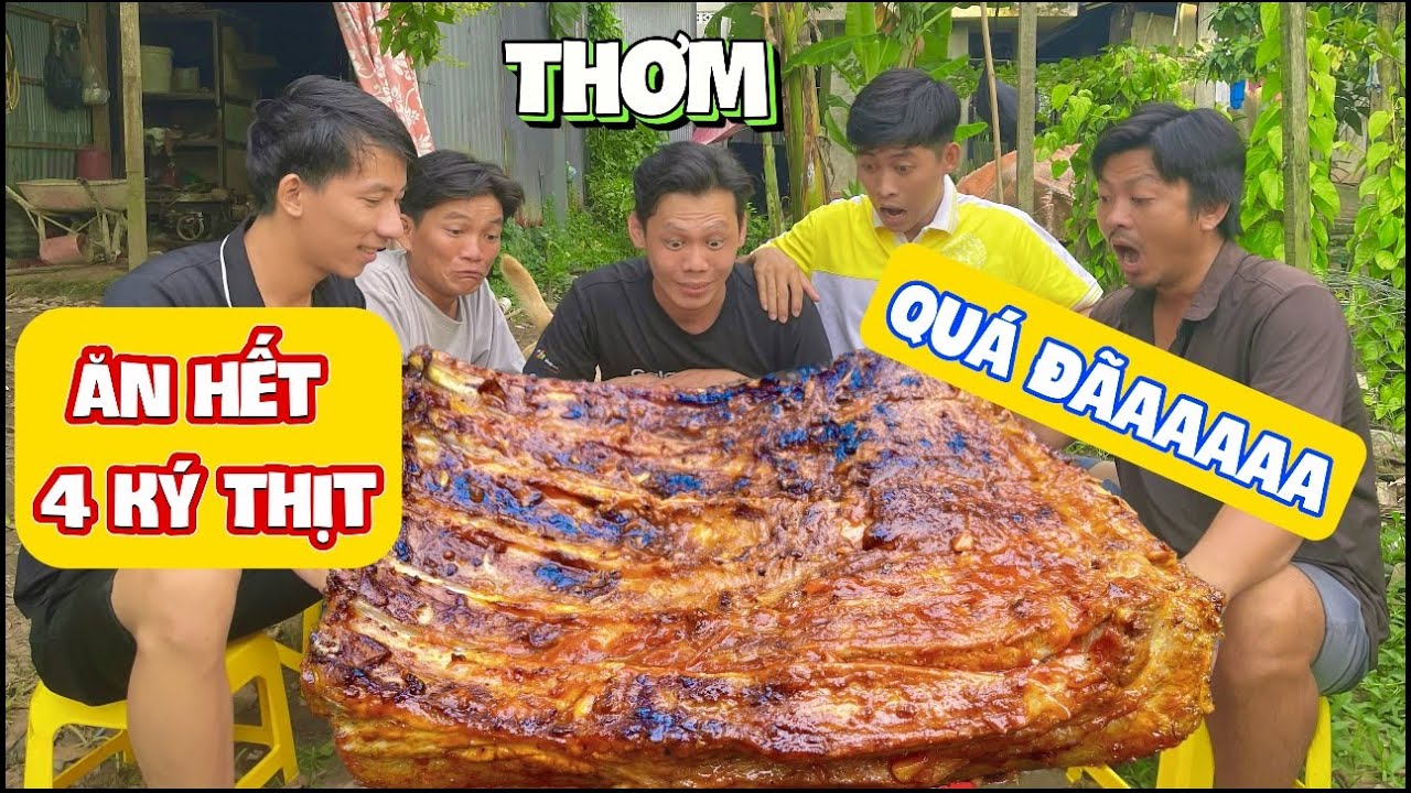 Miếng Sườn Heo 4 Ký Nướng Sa Tế Cực Ngon