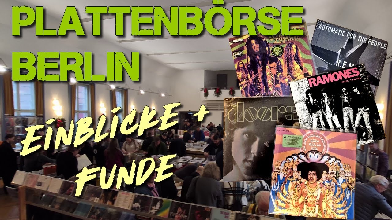 Plattenb&ouml;rse Berlin Dez 2025 Meine Einblicke & Vinyl-Funde  @EisteeLePeach getroffen