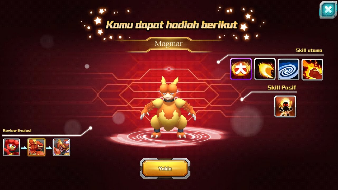 Monster PVP/Poke Arena - UNDI GACHAPON LEVEL ATAS 10X. LIHAT DAPAT APA??!!