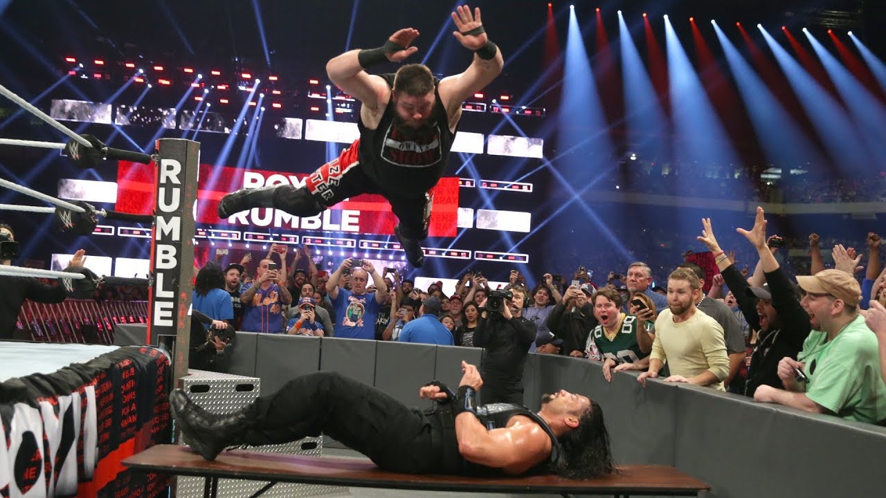 Kevin Owens vs Roman Reigns Royal Rumble 2017 Highlights