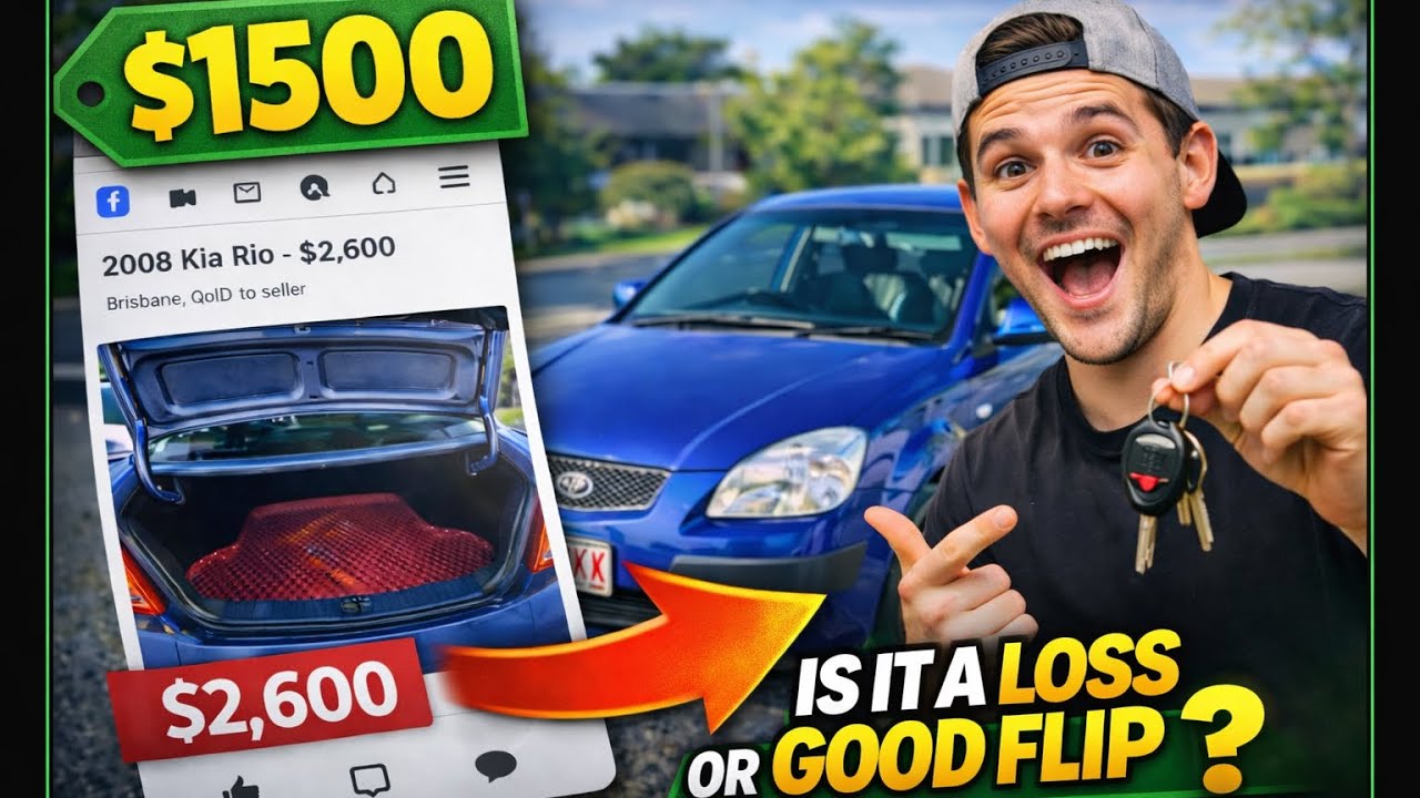 $1500 Facebook Marketplace Car Flip — Profit or Loss?