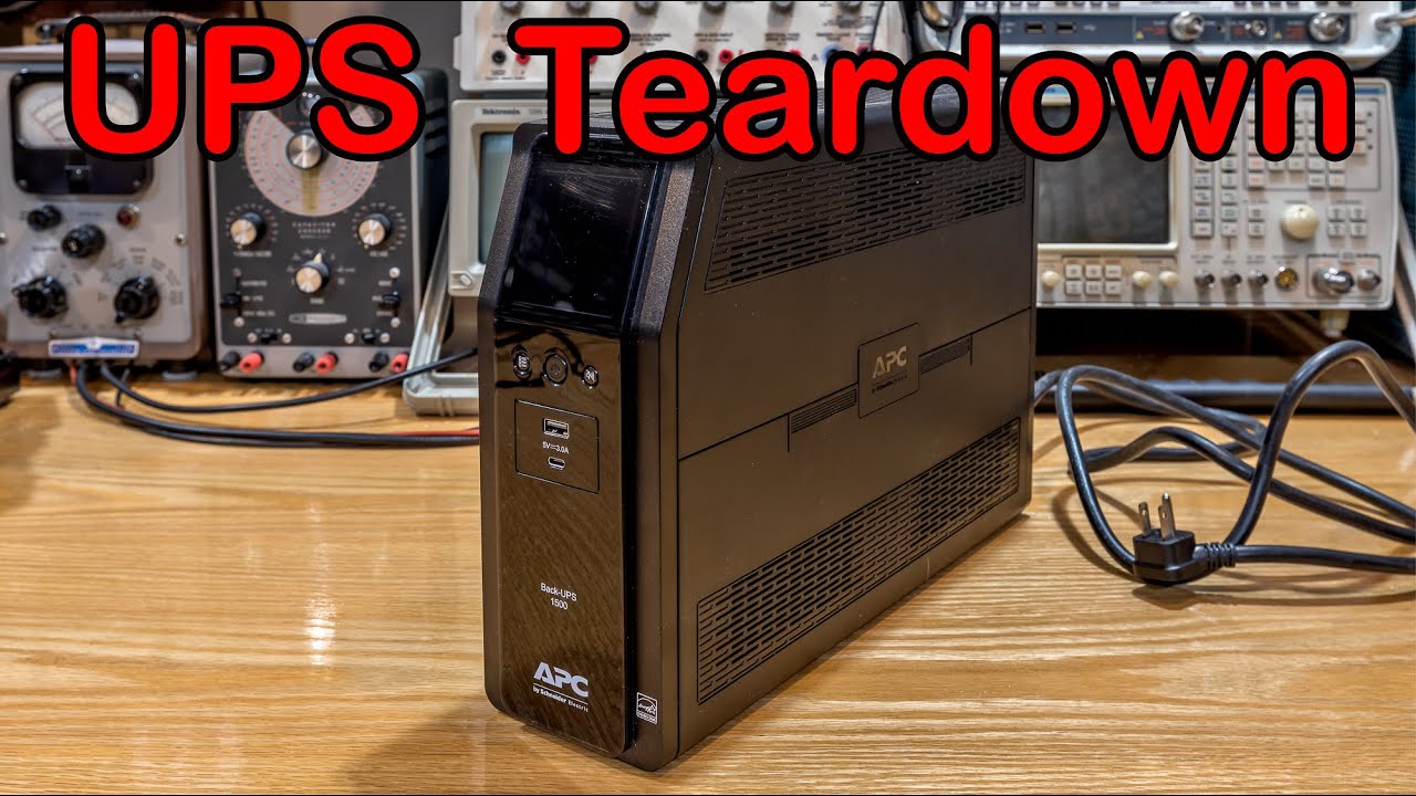 UPS Electrical Failure - Teardown and Analysis!