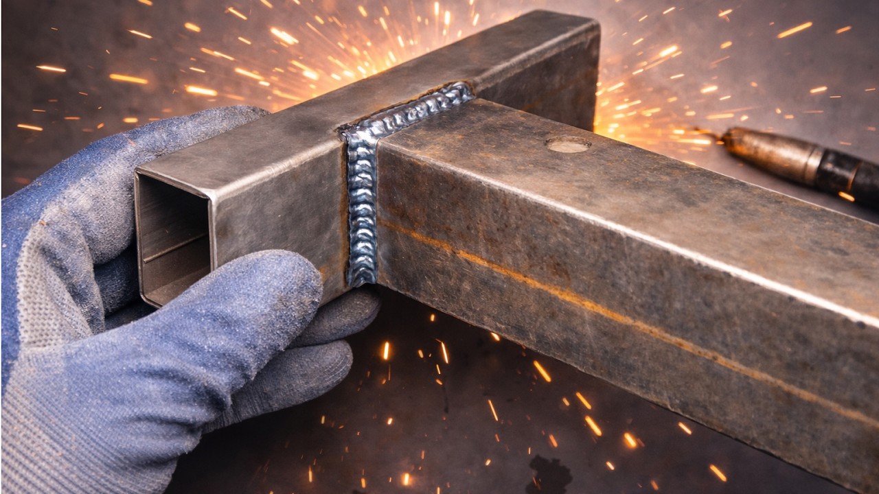 The T-Joint Trick Welders Use (Perfect 90° Weld)