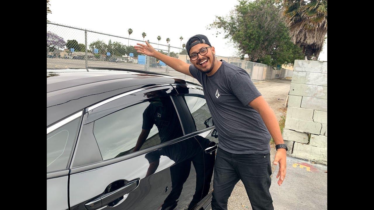 10th Gen Honda Civic WINDOW VISOR INSTALL!