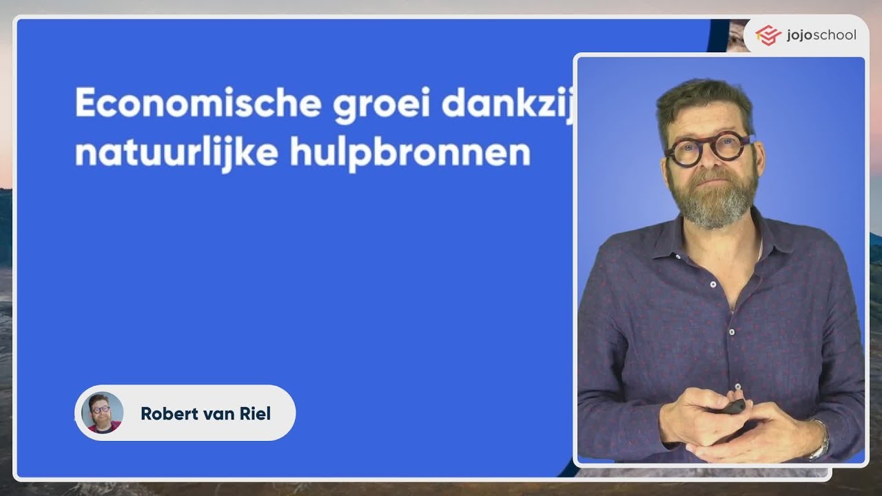 Economische groei dankzij natuurlijke hulpbronnen - Aardrijkskunde - VWO