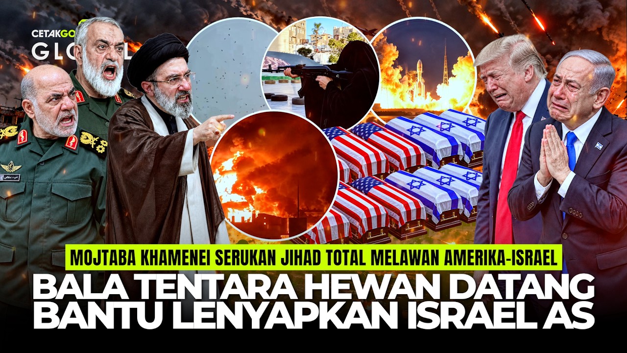 Pasukan Burung dari Langit Turun Musnahkan Tel Aviv Setelah Iran Serukan Jihad? Iran vs Israel-AS