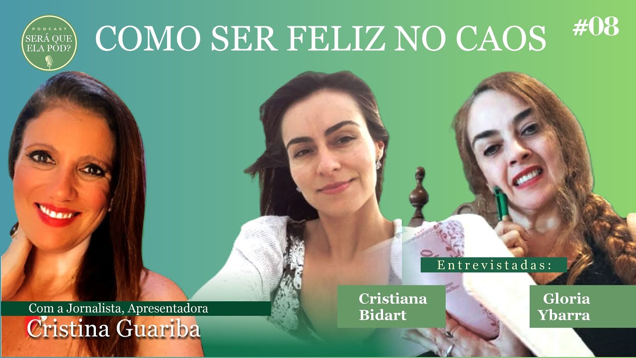 Cristiana & Glória   PODCAST SERÁ QUE ELAPOD - episodio 8