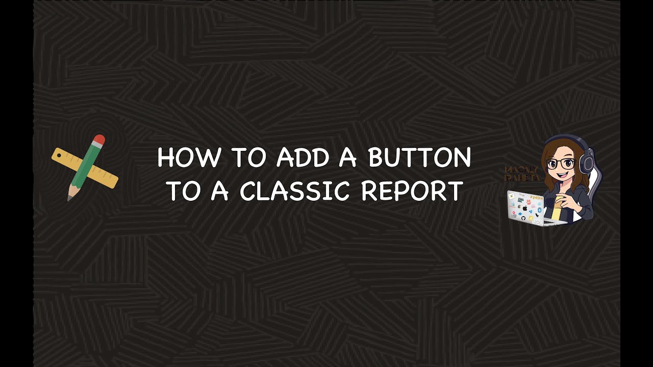Oracle APEX - How To Add a Button to a Classic Report