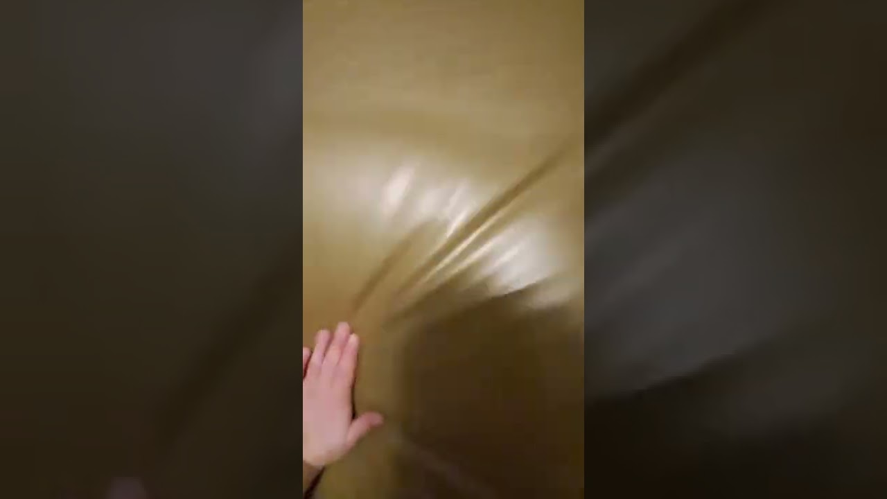 push hard on my waterbed down and heavy waves