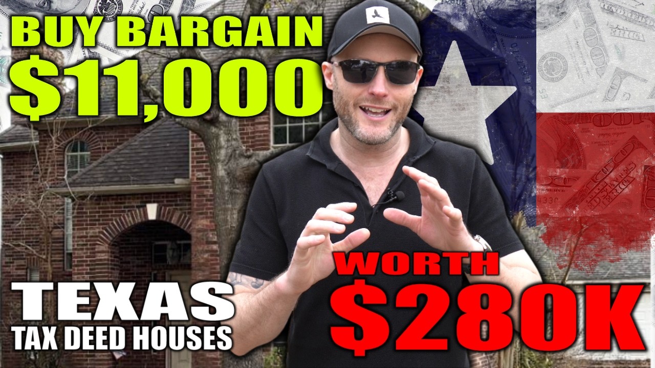Buy Bargain $11,000 Texas Tax Deed Houses Worth $280K