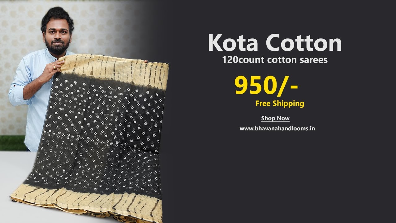 Kota Cotton 120count sarees | New Collections | Mana Handloom Sarees