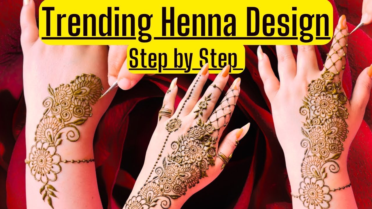Why These Mehndi Design Is Taking Over |Mesmerising Henna Design | Festive Henna