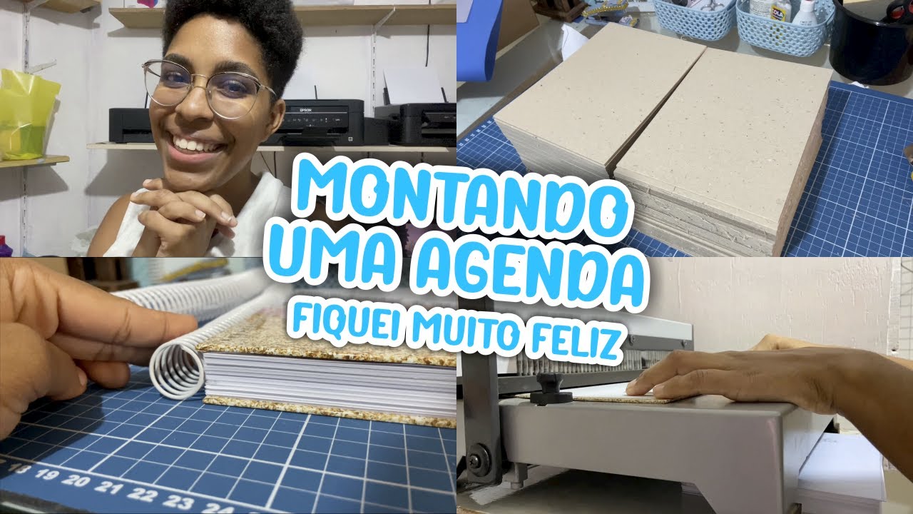 SOMOS 400 INSCRITOS, MOSTREI COMO MONTO AS AGENDAS NO ESPIRAL, DICAS, PRODUÇÃO E DOR DE DENTE
