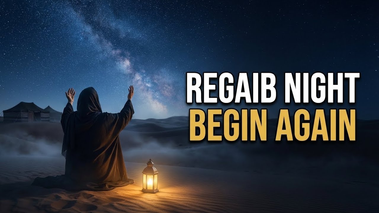 REGAIB NIGHT: The Time to Begin Again from Where You Thought You Were Broken