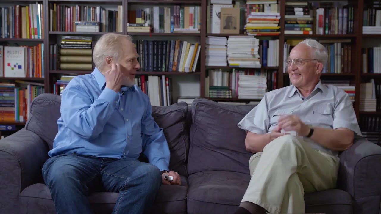 Z wizytą w mieszkaniu Czesława Miłosza.