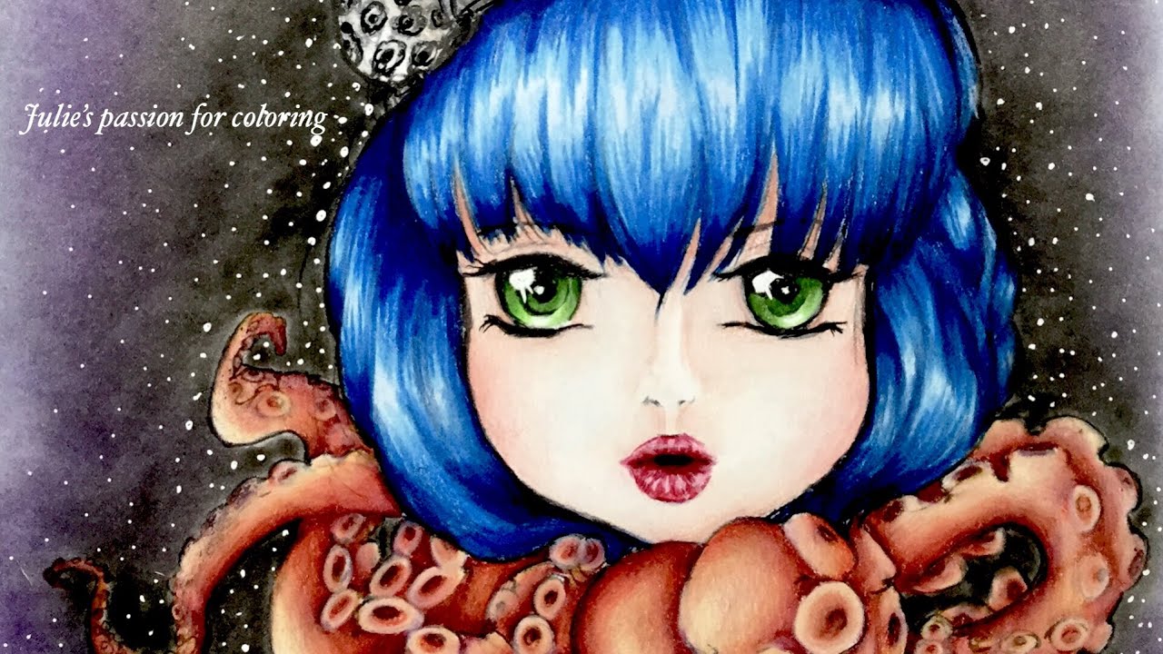 Pop manga by Camilla d’Errico - prismacolor pencils / PanPastel