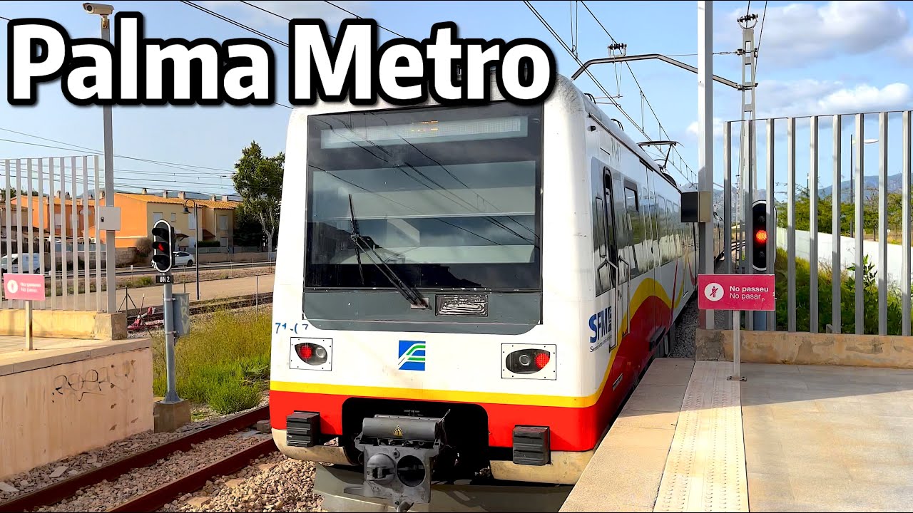 ⁴ᴷ⁶⁰ Exploring the Palma Metro in Mallorca