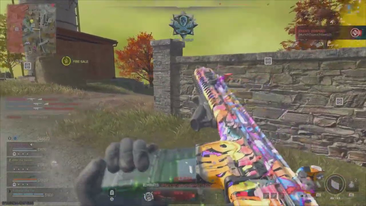 357 - COD WZ BO7 Casual Resurgence Haven's Hollow Quads Win K/D = 28/1