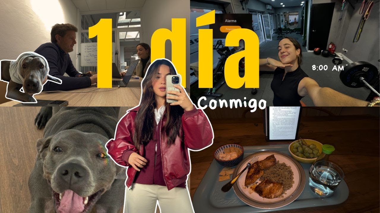 Un día conmigo siendo emprendedora y acabando la carrera!