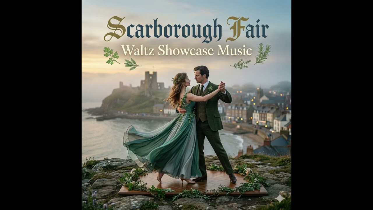 【社交ダンスワルツデモ向き曲】Scarborough Fair【社交ダンスワルツ曲】